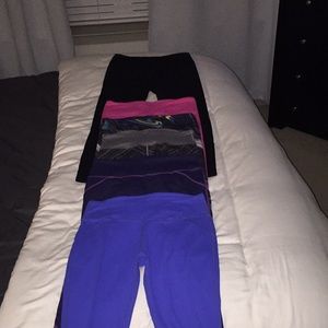 Bundle of Fabletics 6 yoga pants (size S and XS)